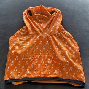 Dog Hoodie Halloween Costume Skull & Crossbones Size XL NWOT